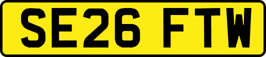 SE26FTW