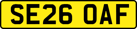 SE26OAF