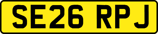 SE26RPJ