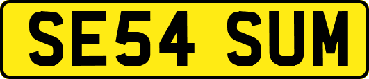 SE54SUM