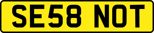 SE58NOT