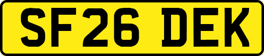 SF26DEK