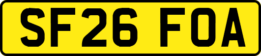 SF26FOA