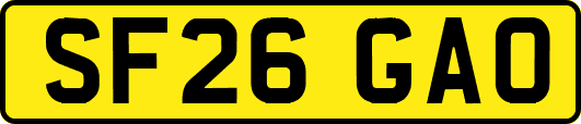 SF26GAO