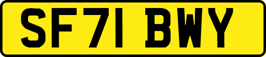 SF71BWY