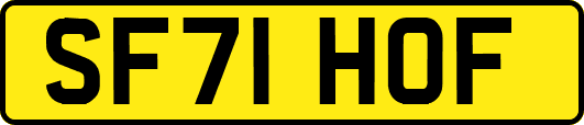 SF71HOF