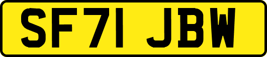 SF71JBW