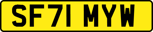 SF71MYW