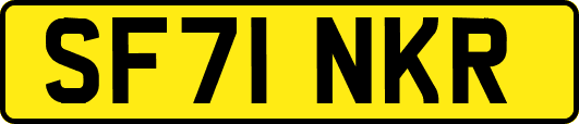 SF71NKR