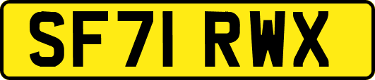 SF71RWX