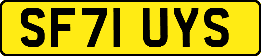 SF71UYS