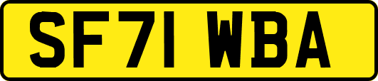 SF71WBA