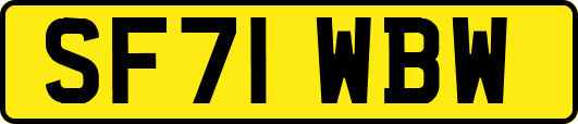 SF71WBW