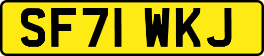 SF71WKJ