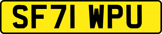 SF71WPU