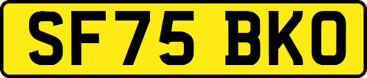 SF75BKO