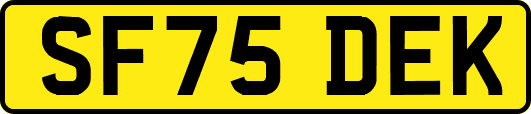 SF75DEK