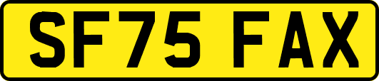 SF75FAX