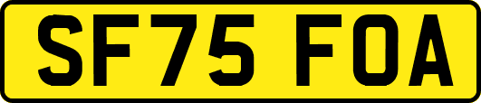 SF75FOA