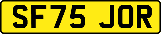 SF75JOR