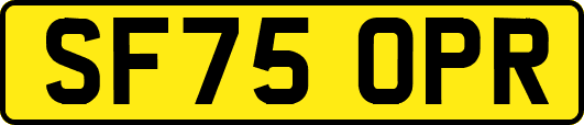 SF75OPR