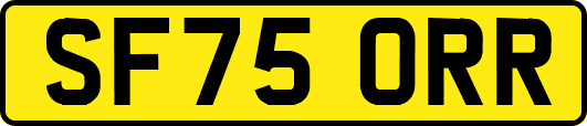 SF75ORR