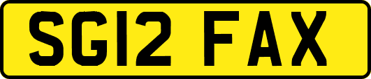 SG12FAX