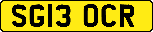 SG13OCR