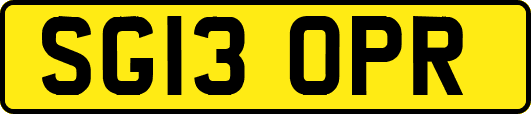 SG13OPR