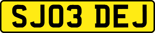 SJ03DEJ