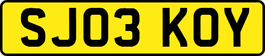 SJ03KOY