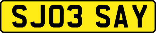SJ03SAY