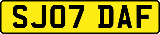 SJ07DAF