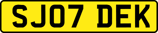 SJ07DEK