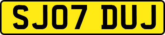 SJ07DUJ