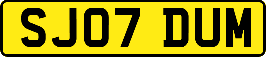 SJ07DUM