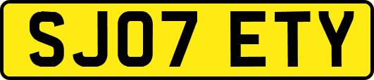 SJ07ETY