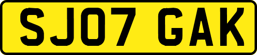 SJ07GAK