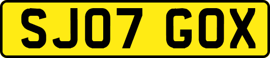 SJ07GOX