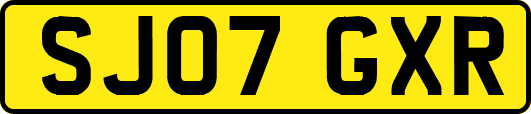 SJ07GXR