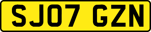 SJ07GZN