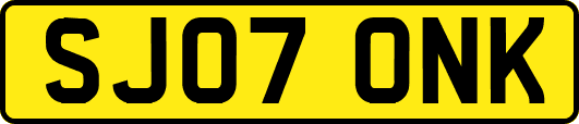 SJ07ONK