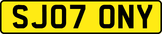 SJ07ONY