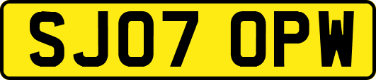 SJ07OPW