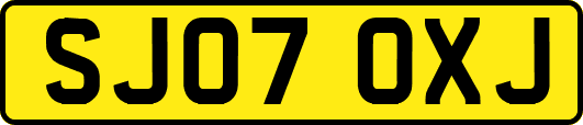 SJ07OXJ