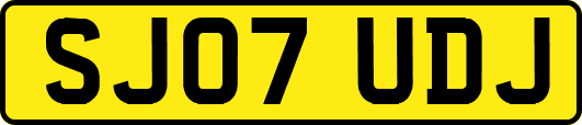 SJ07UDJ
