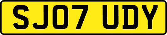 SJ07UDY