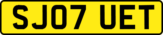 SJ07UET