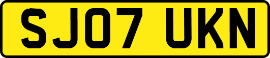 SJ07UKN