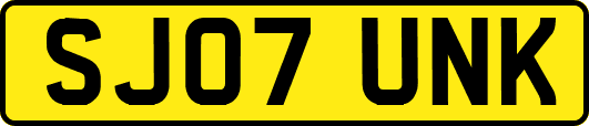 SJ07UNK